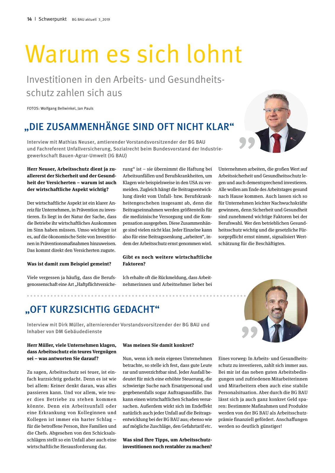 Vorschau BG BAU aktuell 03/2019 Seite 14