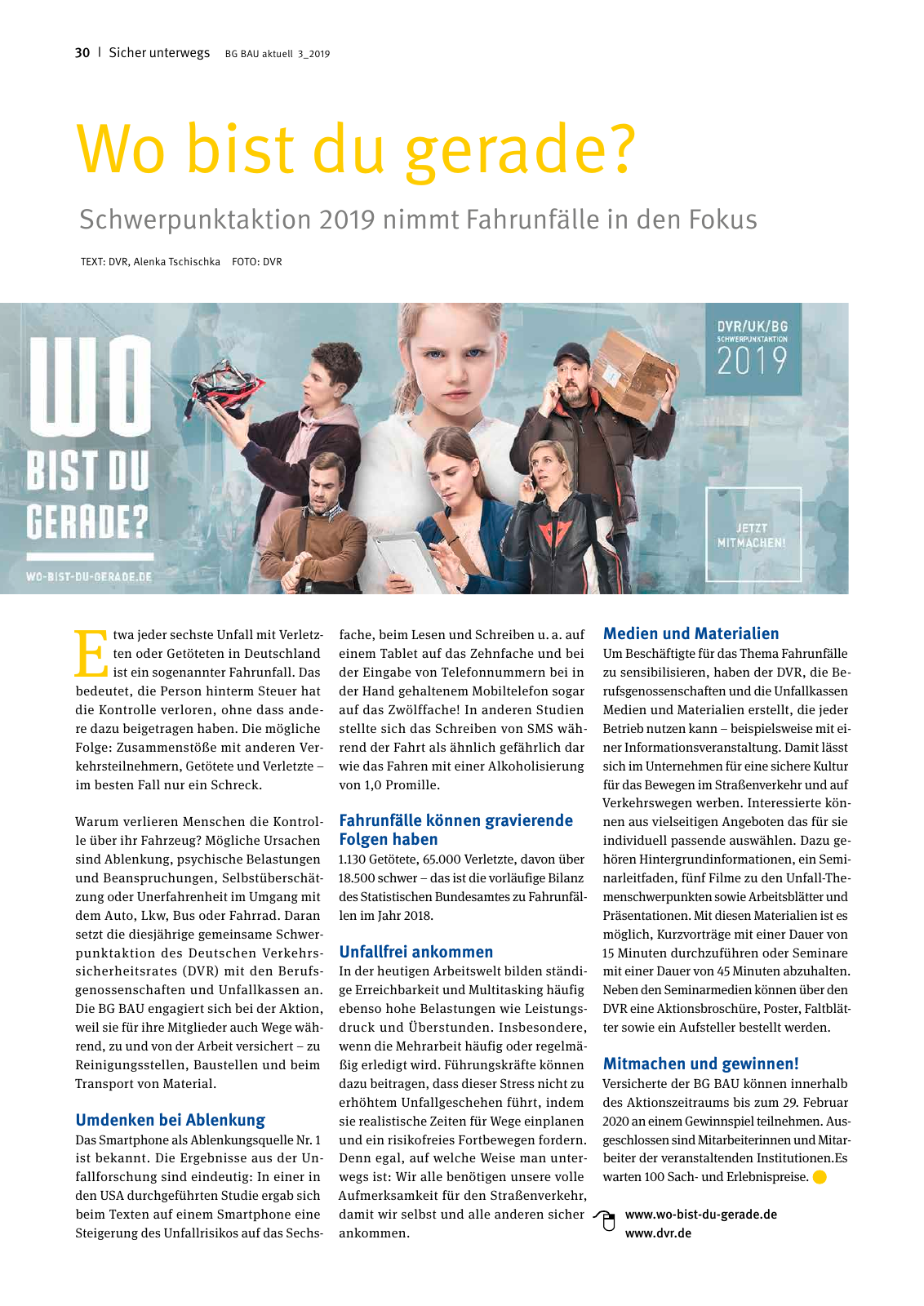 Vorschau BG BAU aktuell 03/2019 Seite 30