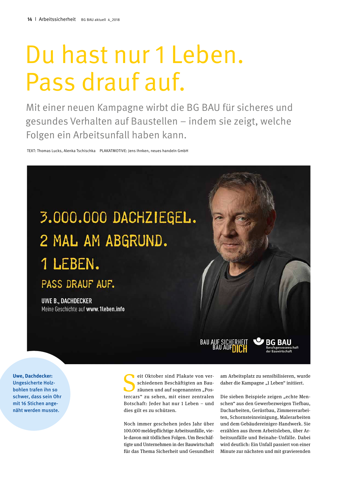 Vorschau BG BAU aktuell 04/2018 Seite 14